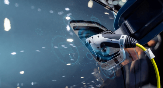 image of EV car outlet