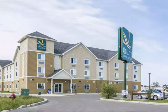 Quality Inn in Thompson Manitoba